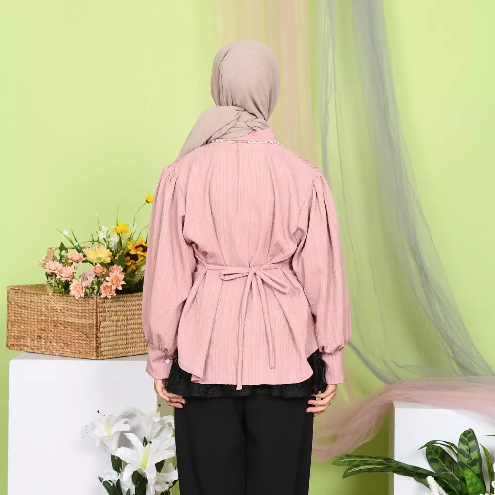 Jual Mybamus Rifah Lady Blouse - Dove M19889 R52S3 Original 2026 ...