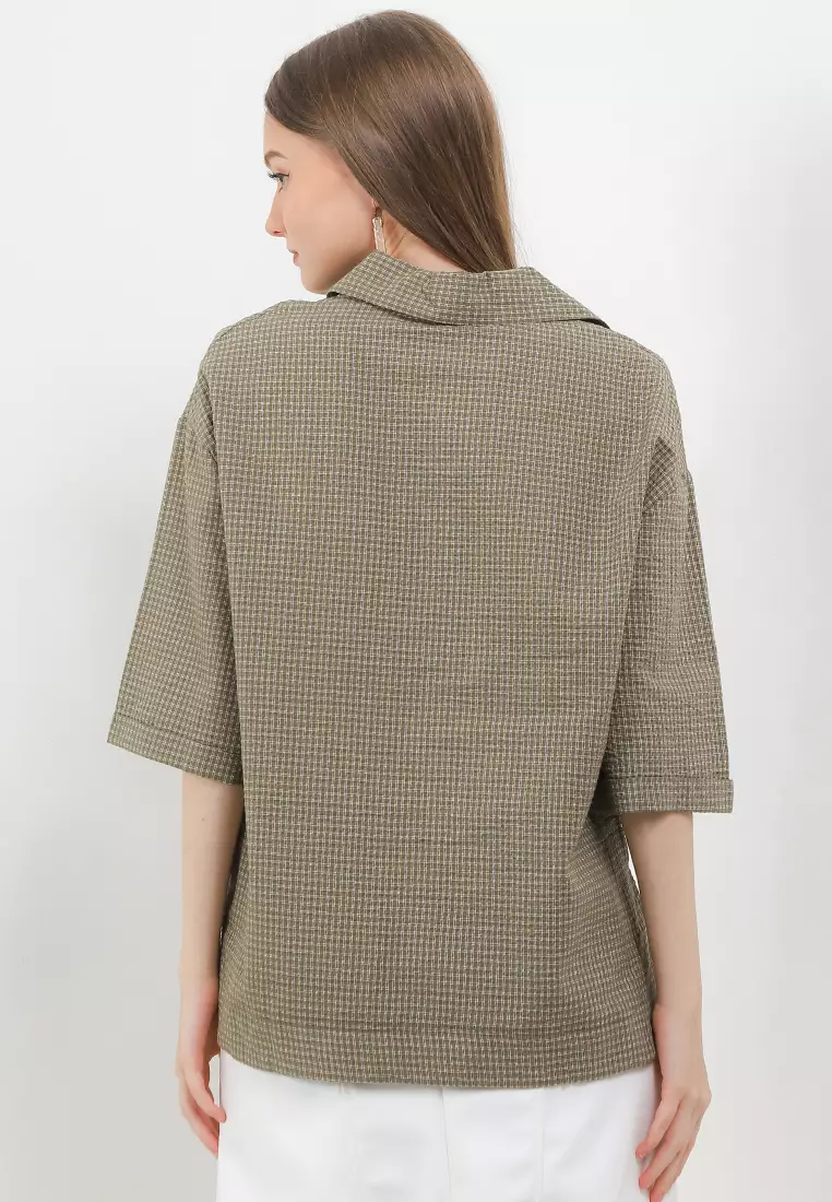 Fold Up Sleeves Shirt