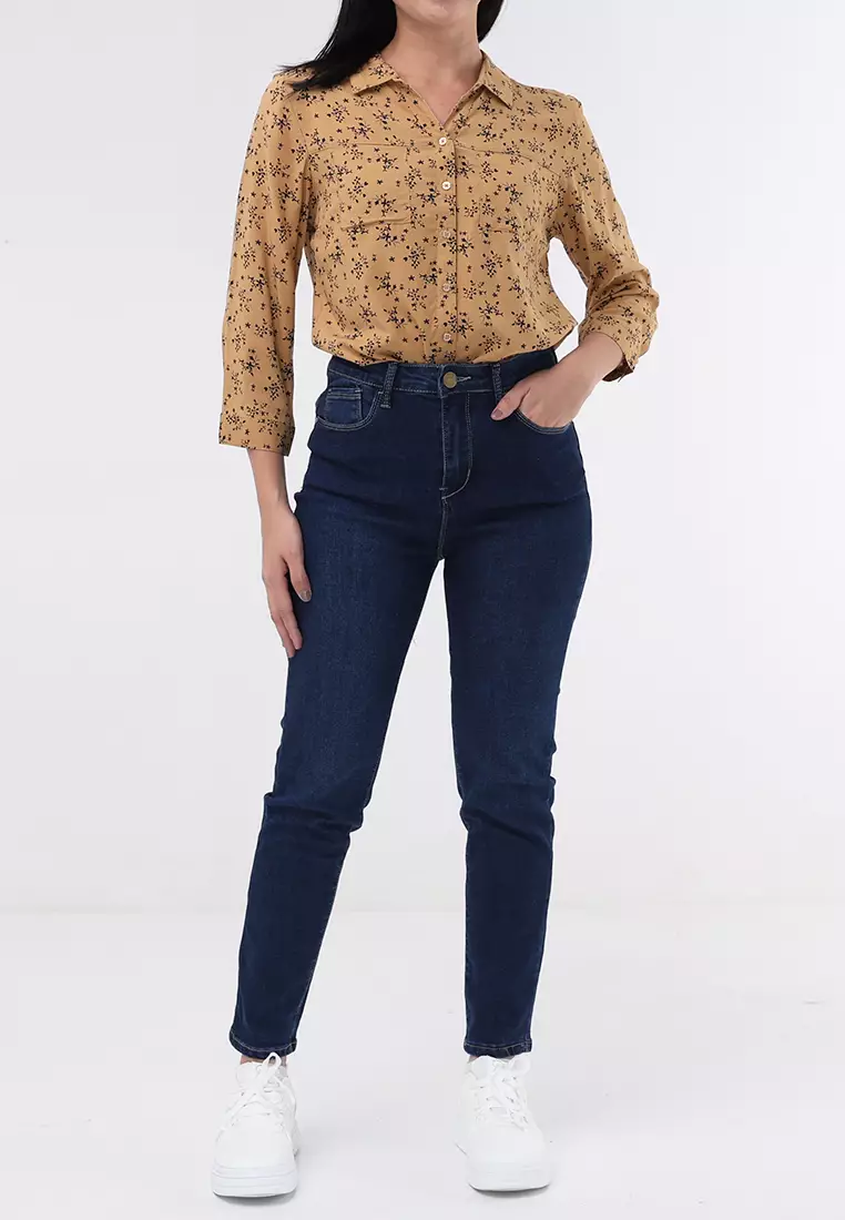 Denim Slim Fit Femme Jeans