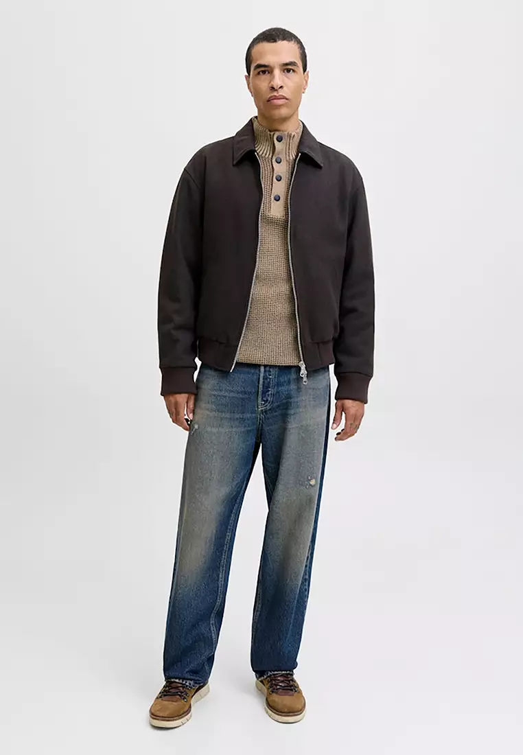 Knit High Neck Sweater