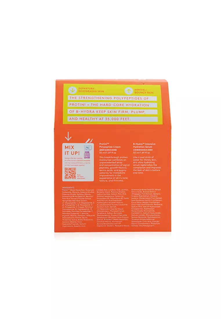 Drunk Elephant - When In Roam Set: Protini Polypeptide Cream 50ml+ B-Hydra Intensive Hydration Serum 50ml 2pcs
