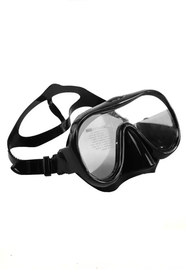 Javen Kacamata Selam Unisex Scuba Diving Mask Snorkeling Goggles Material Silicone PC ORIGINAL - Black