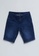 LC WAIKIKI blue Skinny Fit Jean Shorts 1F80DAAEDED9B8GS_5