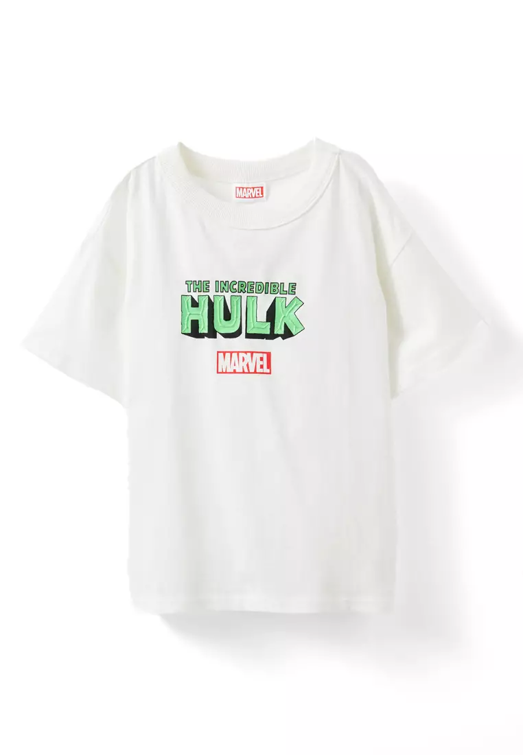 Marvel License 低肩線短袖T恤