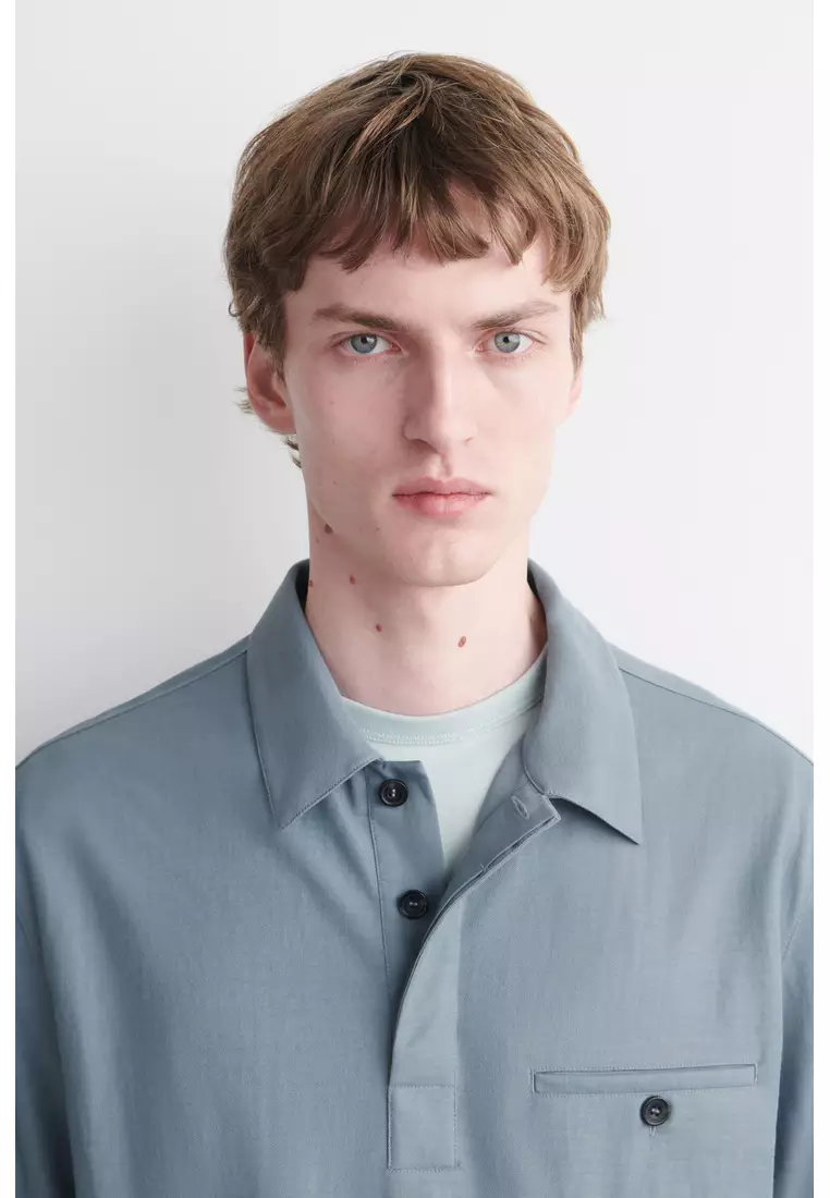 FLUID JERSEY POLO SHIRT