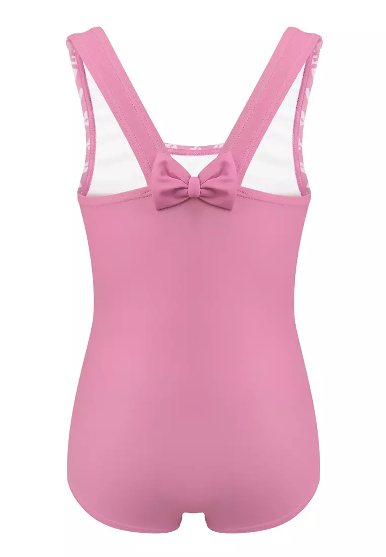 Buy Barbie One-piece With V Shape Back Straps Girls Kid Swimwear