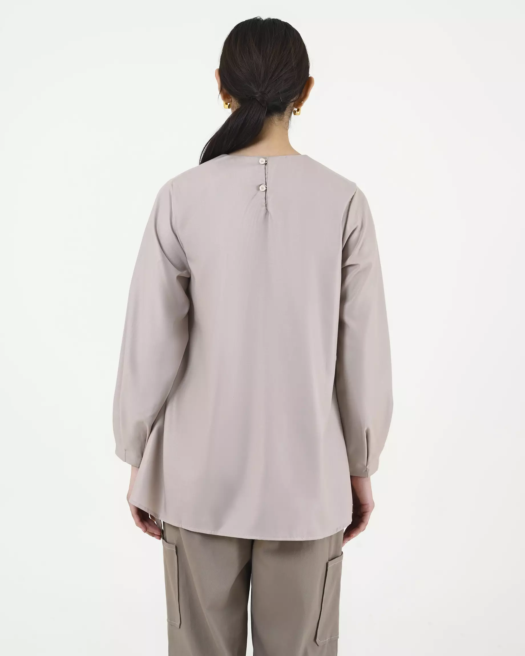 Geulis.id RUKA BLOUSE - Khaki