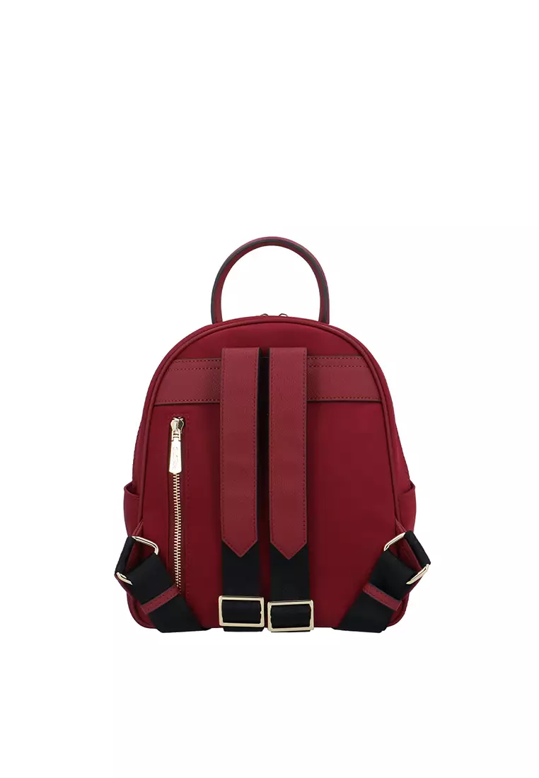 The Ivy Backpack - Maroon