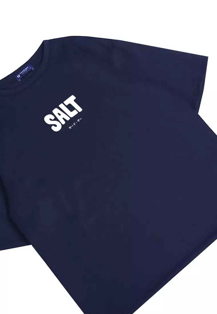 MTU40 kaos couple keren oversize scuba "salt-honey" navy