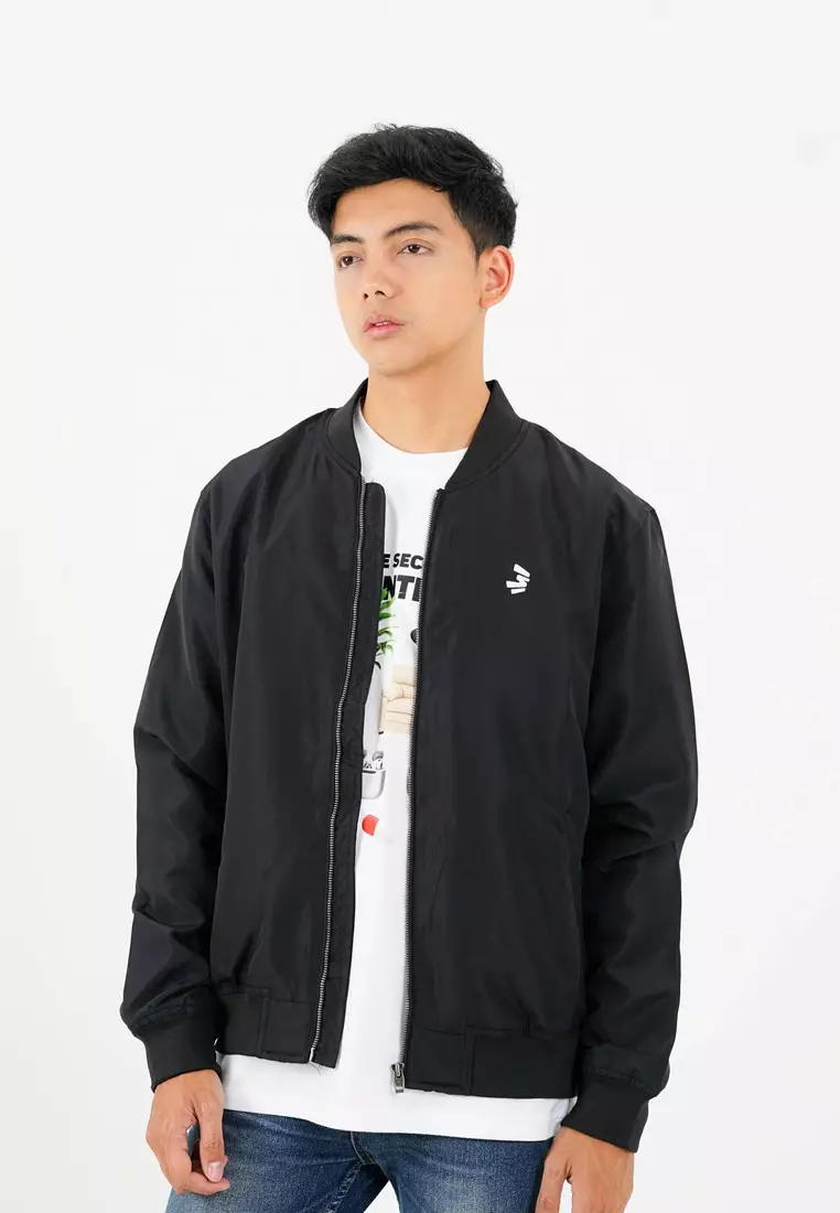 3Second Men's Bomber Jacket Regular Fit Taslan Sirius OL-C031124