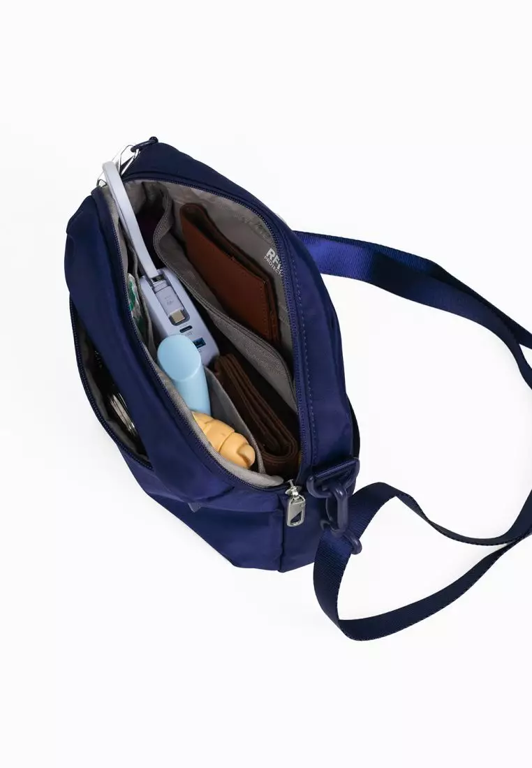 Crossing Anti-Theft RFID Crossbody Bag 4L - Dark Blue