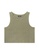 Gen Woo green Washed Rib Tank Top by Gen Woo F1457KA30893D6GS_4