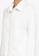 Zalia white Front Lace Ribbon Shirt Blouse D1CFBAA85675C3GS_2