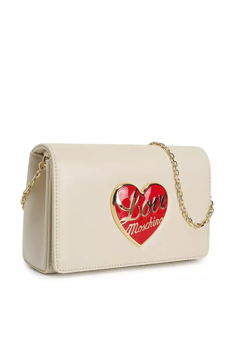 愛心鏈條斜孭袋 (nt)