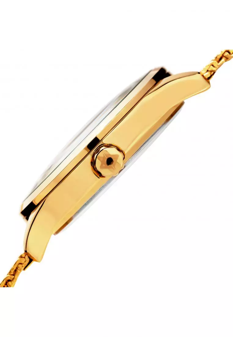 Akribos XXIV Men's Bracelet Watch AK901-YGBU Jam Tangan Pria Quartz Analog