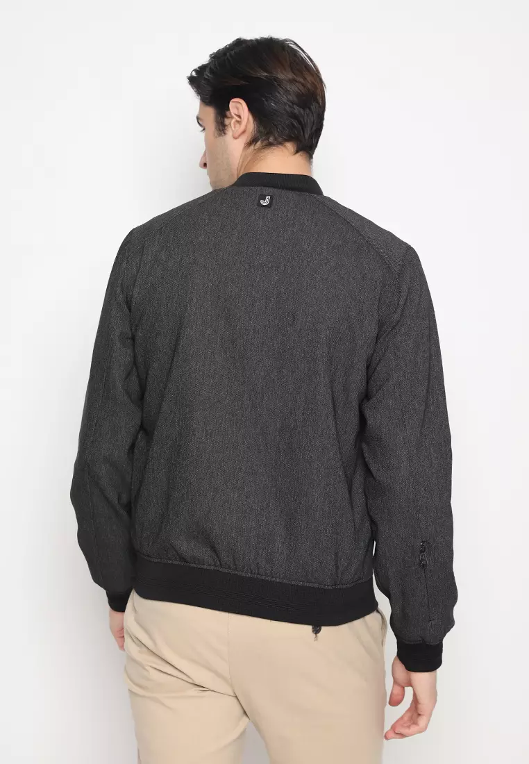 Jobb Goldfinch Jacket Pria Slim Fit Black