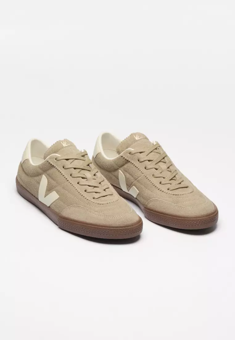 Panenka Suede Taupe Pierre Bark Sneakers