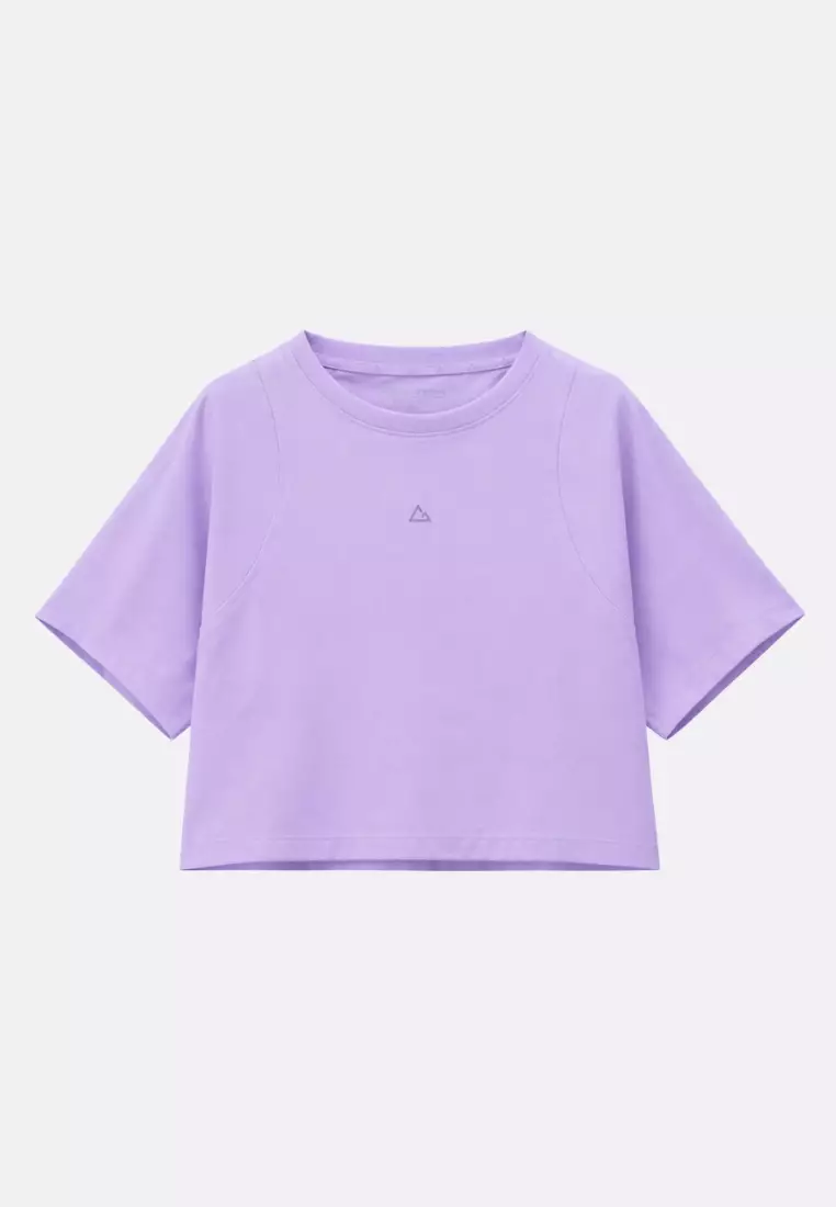 Giordano Women G-Motion Quick Dry Collection Loose Fit T-shirt