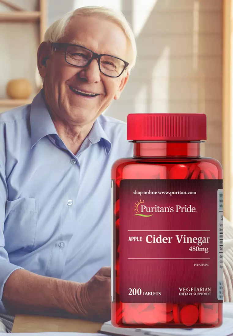 Buy Puritan's Pride Philippines Apple Cider Vinegar 480 mg 200 tablets