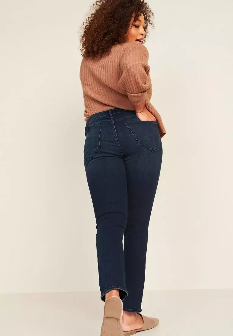 High-Waisted Rockstar Super Skinny Jeans for Women