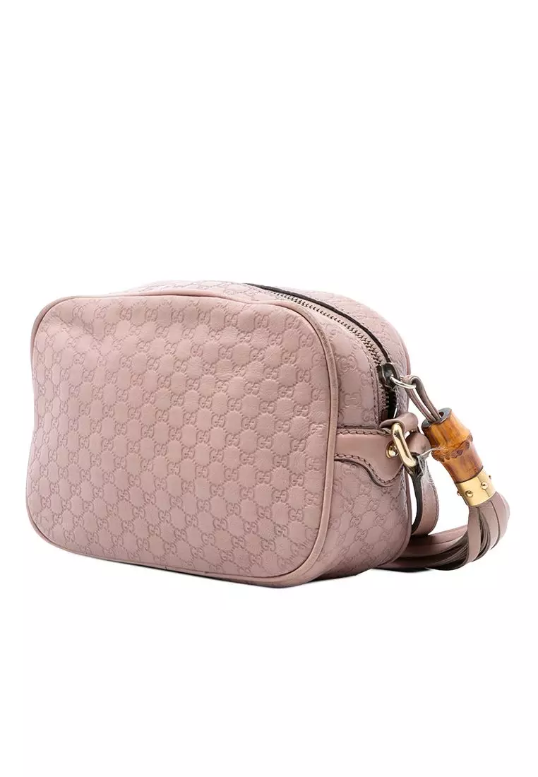 Pre-Loved Gucci Microguccissima Sunshine Disco Camera Bag