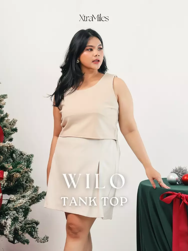 Xtramiles Ladies dress wilo tank top creme