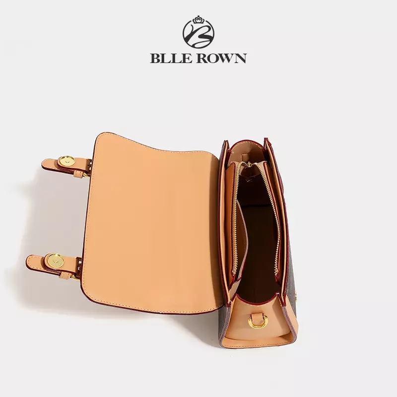 BLLE ROWN BR5016 Tas Selempang Wanita Shoulder HandBag-Brown