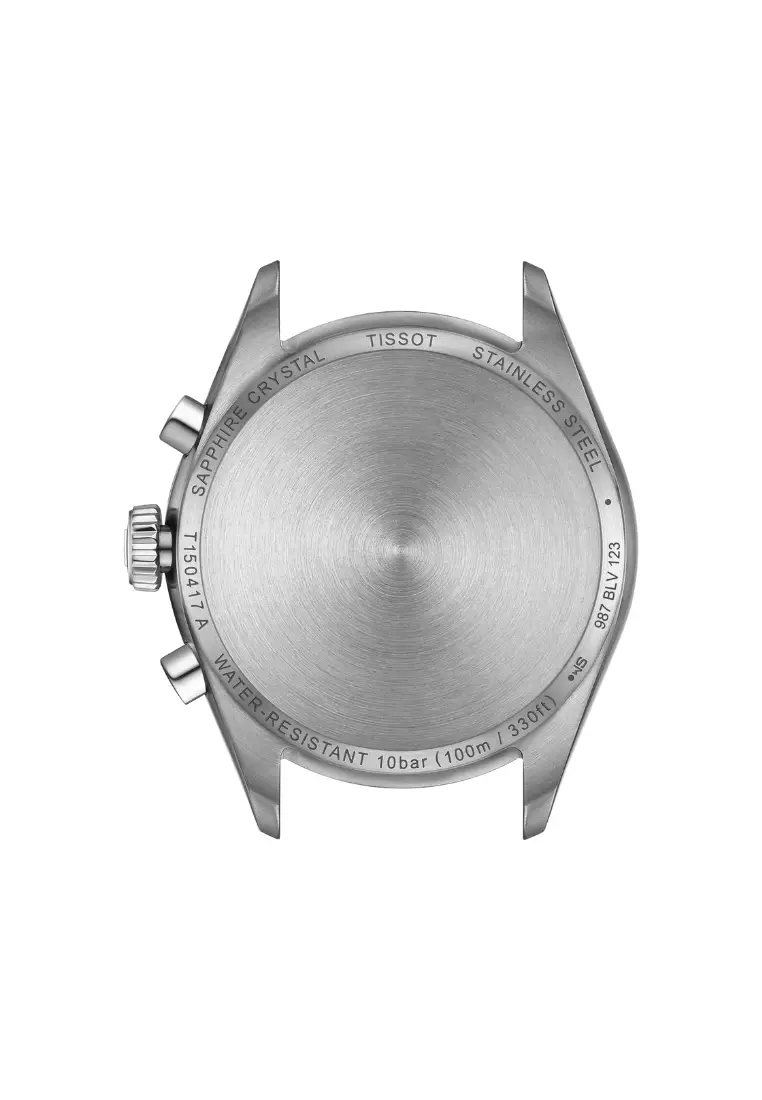 Tissot PR 100 Chronograph Green Dial Silver Stainless Steel Band Quartz Watch T1504171109100