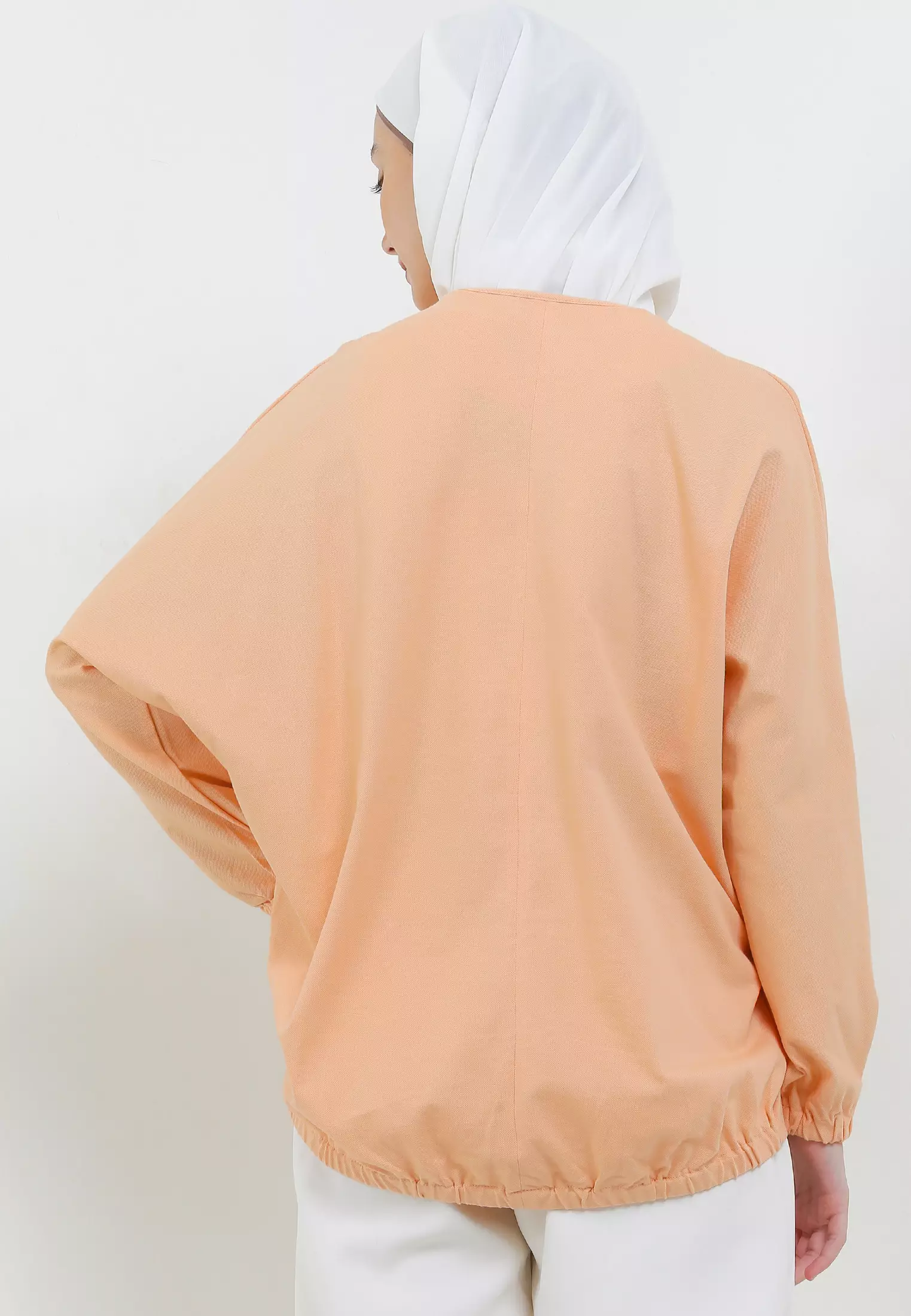 MFMW Aduhay Atasan Blouse Peach Fuzz