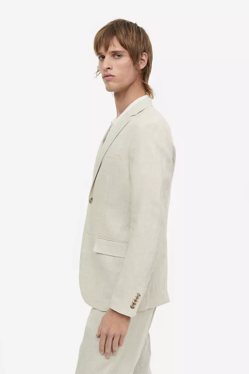 White coat h&m best sale