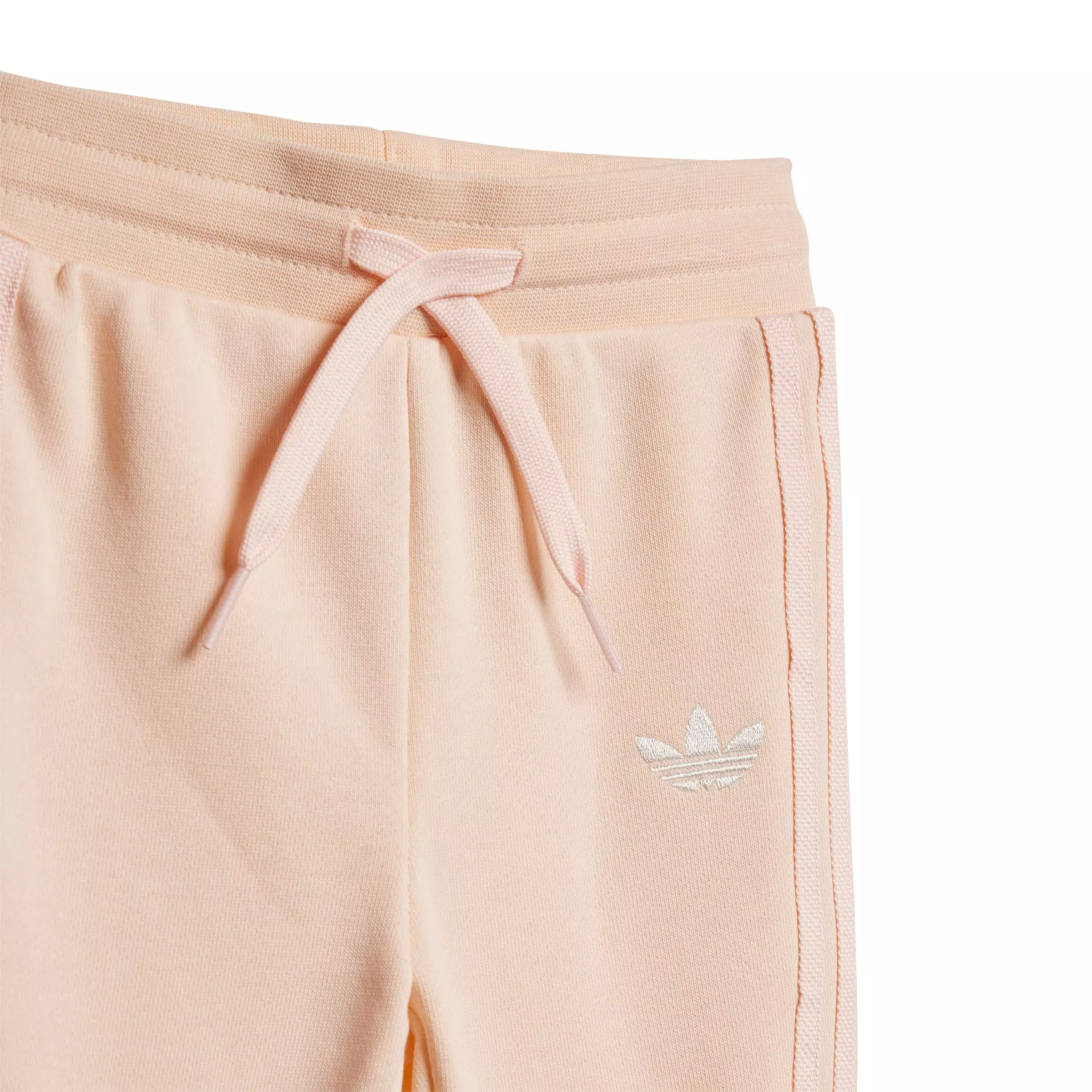 Adidas Oversized Crew Set - Set Baju Anak Perempuan (Pink)