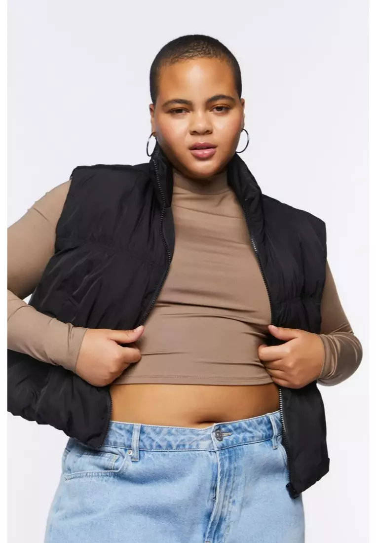 Forever 21 sales black vest