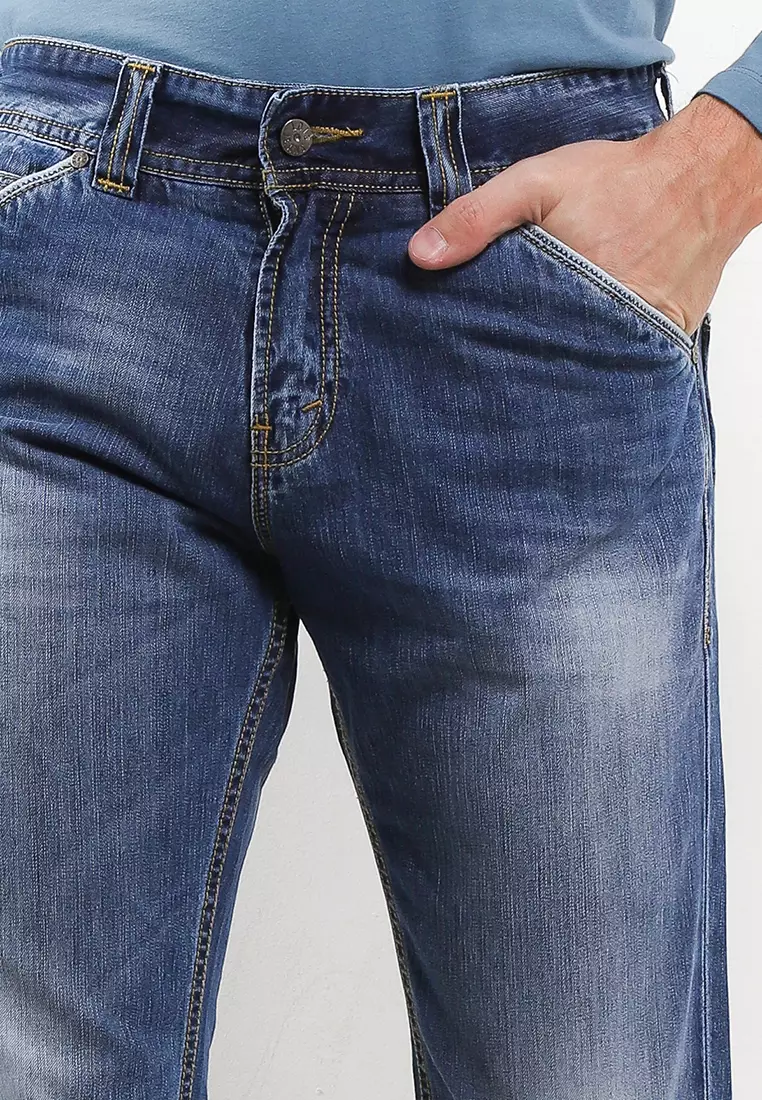 Slim Fit Denim Pants CFL077D1