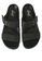 Louis Cuppers black Double Strap Sandals E31EBSH207EBADGS_4