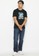 Police Denim black Graphic Cotton Combed Fashion Tee 65AE8AAB953713GS_4