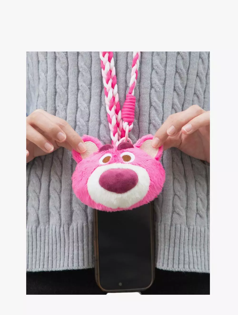 Mesuca Plush Phone Lanyard Lotso - MC5DJ24573L