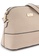 Unisa beige Saffiano Texture Shell Mini Sling Bag 79B1EAC8F6B0CBGS_4