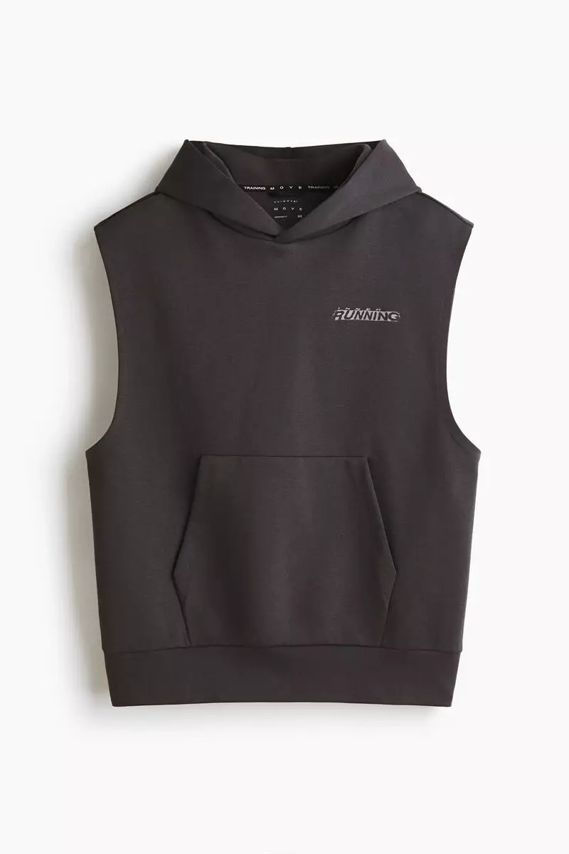 Sleeveless Sports hoodie with DryMove™