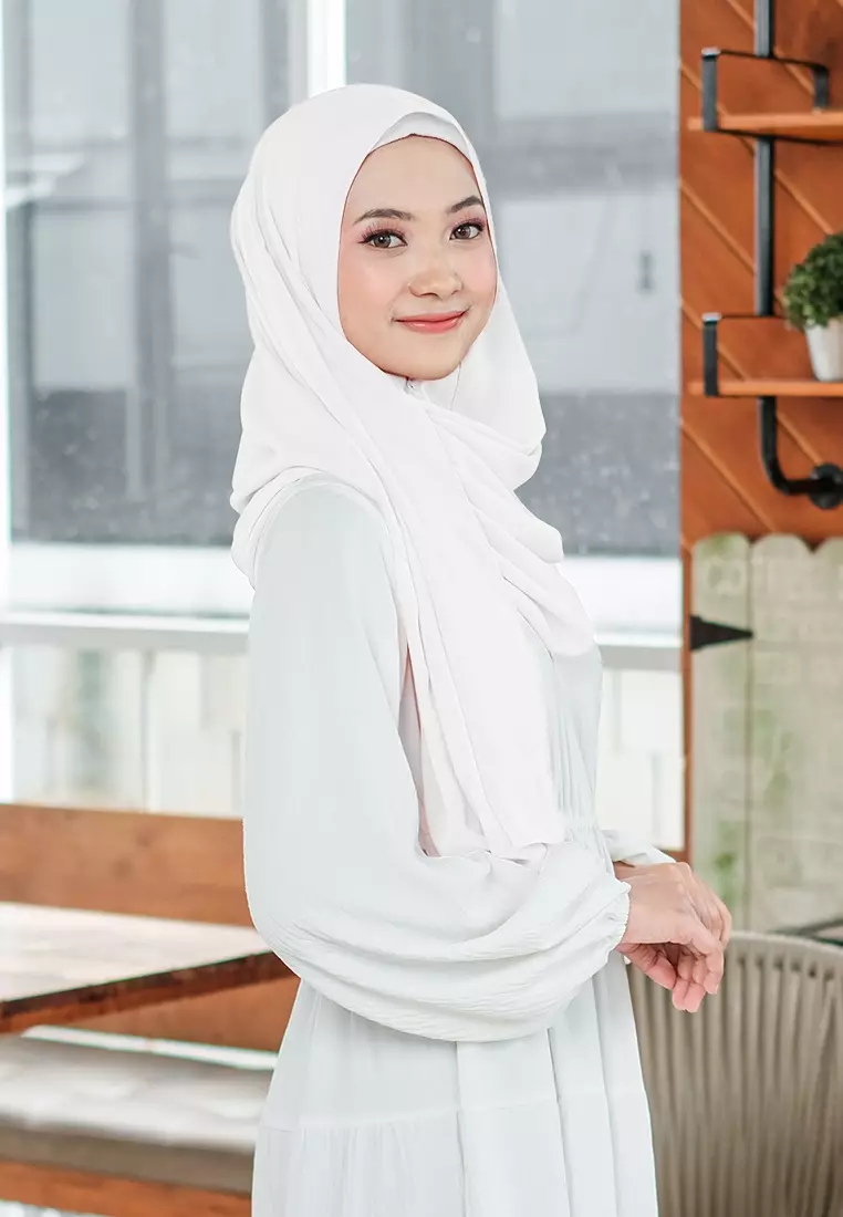 HIJAB INSTAN SHEILA - WHITE
