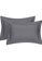 MOCOF grey Grey Pillow Sham 2Pcs 100% Tencel Solid Colour 1200TC TASMAN EA386HL701F3CAGS_1