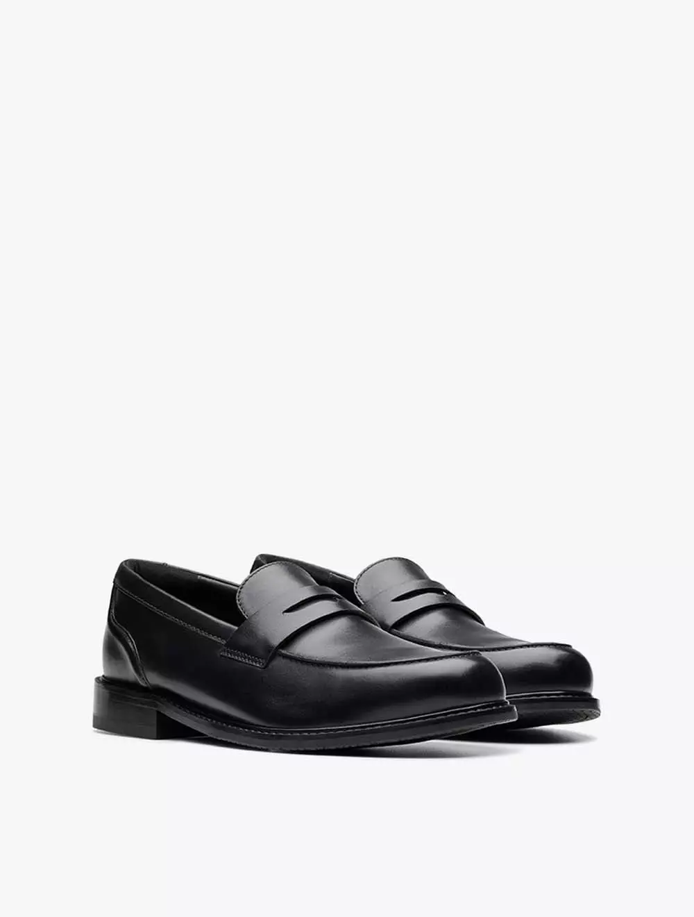 Clarks CraftArlo Lo Black Leather