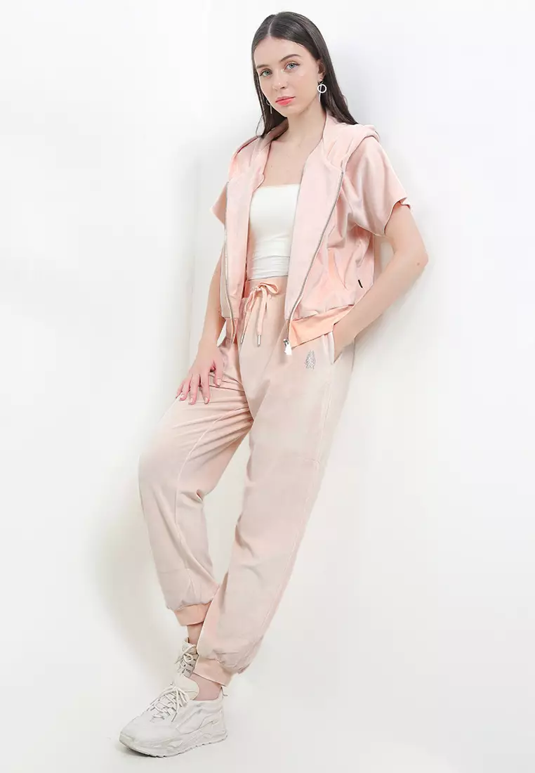 Bl Juwel Lp Velour Jogger Pants