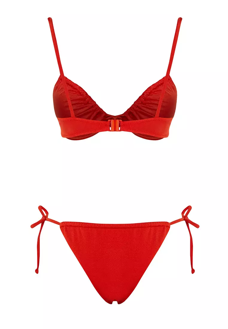 Buy Trendyol Underwire Tunnel Bikini Set Online | ZALORA Malaysia