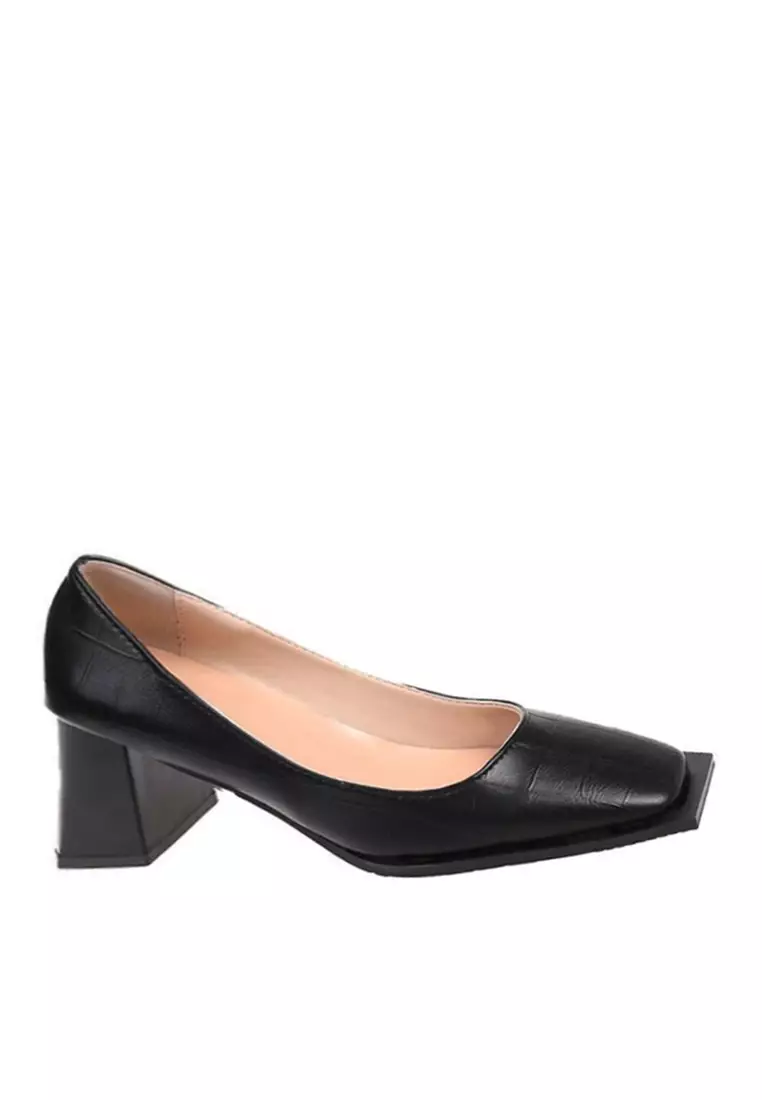 Discount on Twenty Eight Shoes  shoes - SKU: VANSA Fashion Crocodile Print High Heel Pumps VSW-H1605
