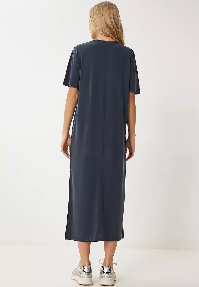 Oversize Basic Summer Knitted Dress