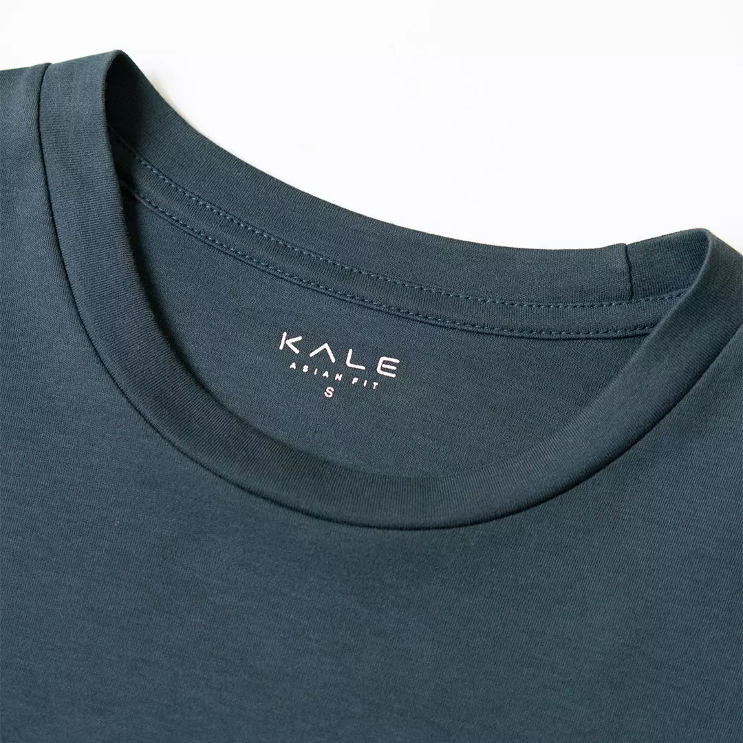 Kale JUNO DARK TOSCA/ Cotton Cloudy / Atasan Kaos Pria / Kaos Basic Pria 