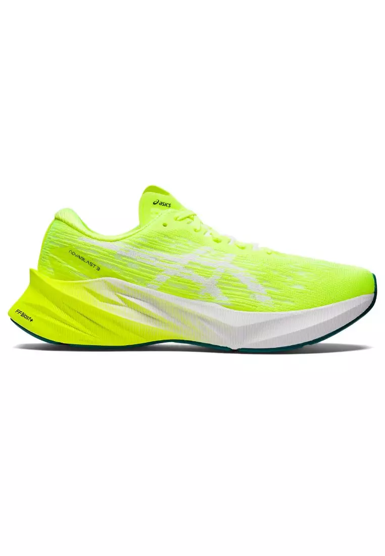 Asics neon colored hot sale running shoes