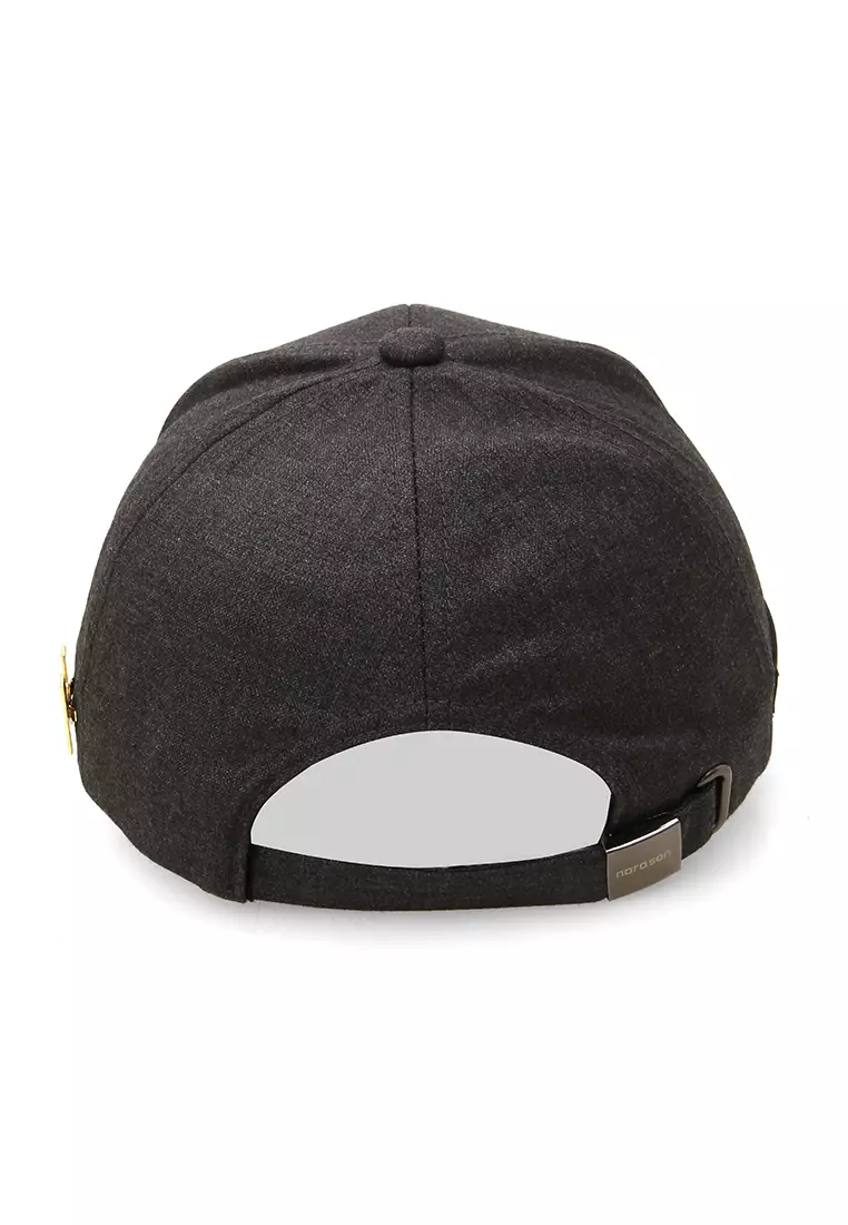Jahari Aksesoris Fashion Topi Baseball Pria Wanita Casual Cap Resizable Strap Material Cotton ORIGINAL - Gray