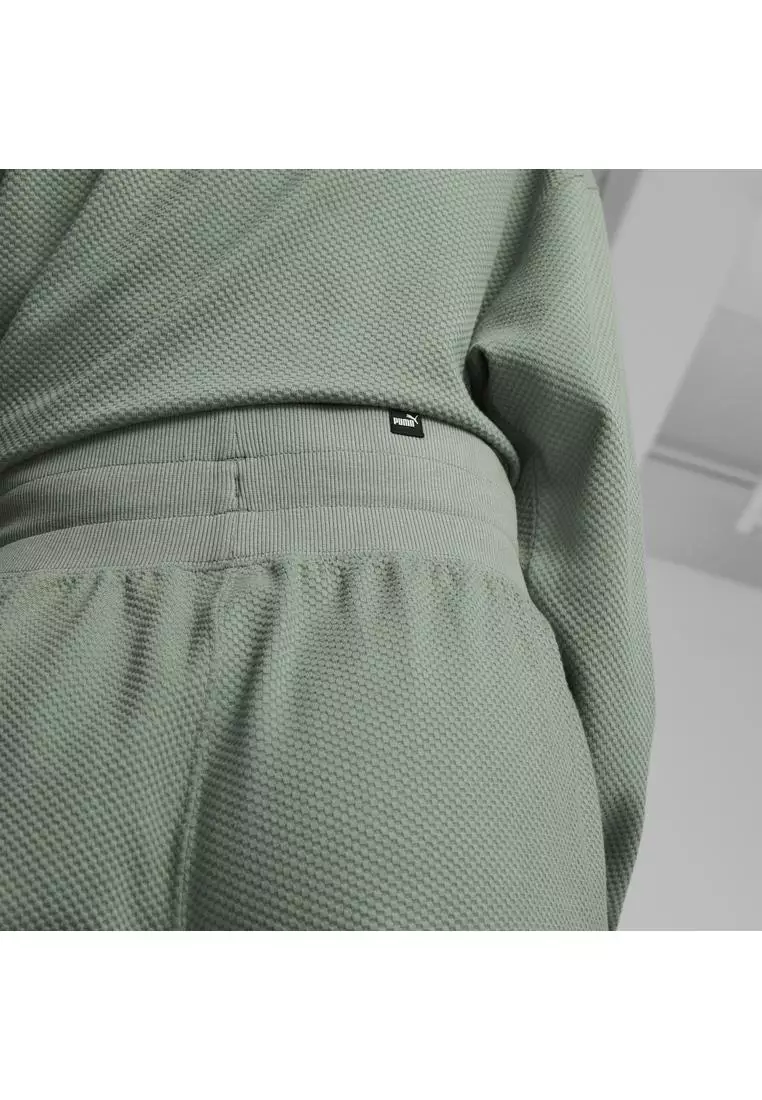 HER 女子高腰針織長褲