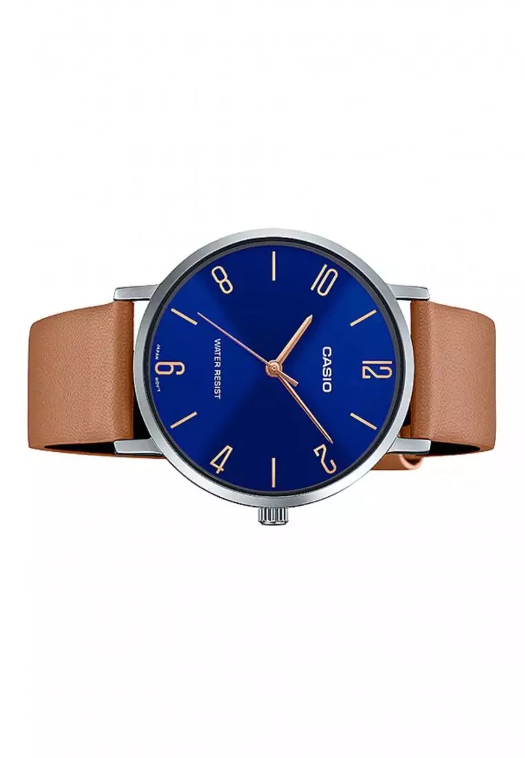 Analog Watch MTP-VT01L-2B2